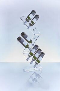 espositore vino plexiglass