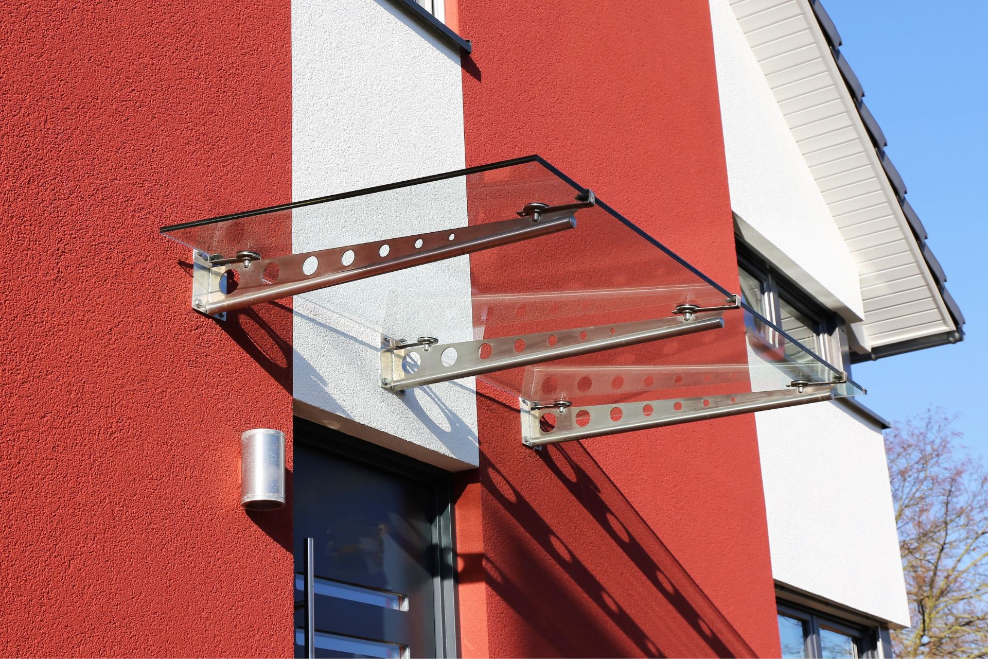 tettoia plexiglas